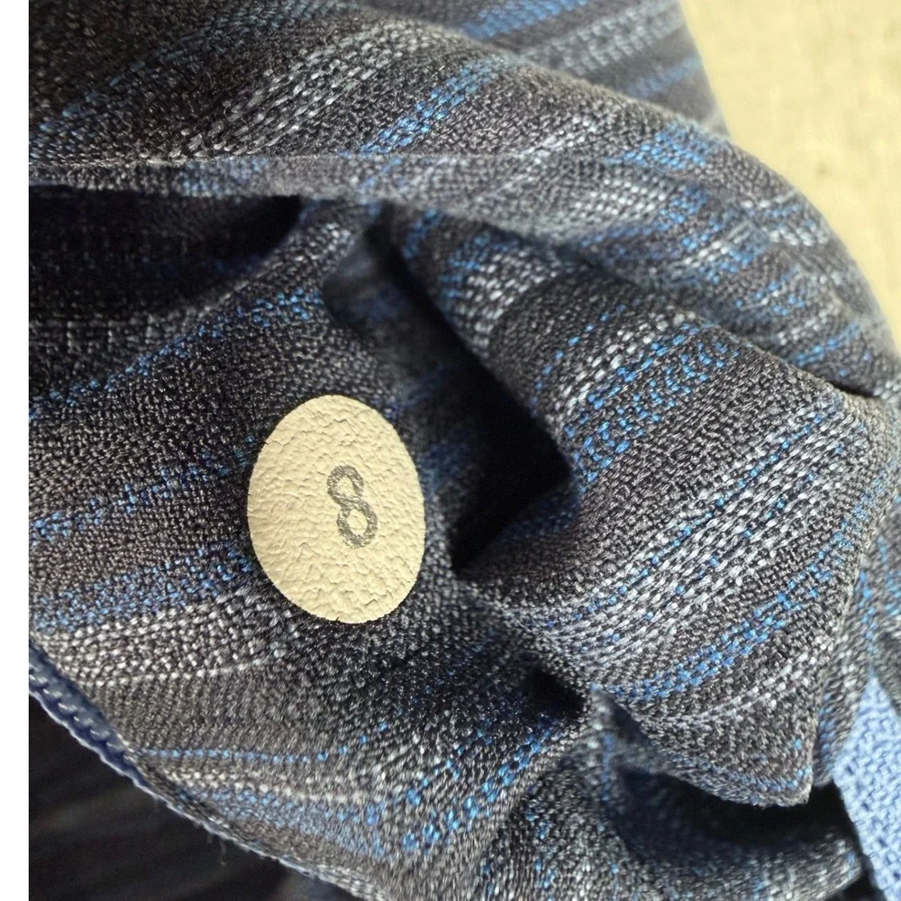 Lululemon Women's Tracker Shorts II size 8 Space Cadet Blue
